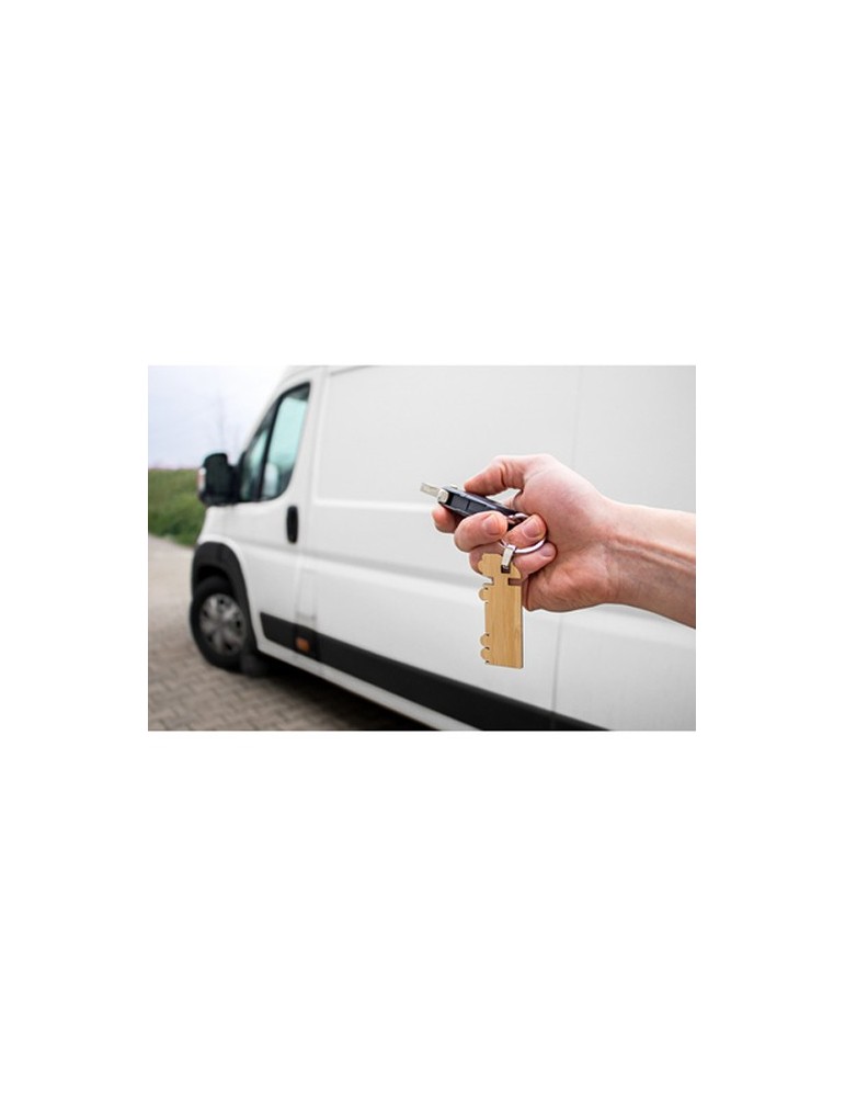 Porte-clés "camion" en bambou | Tuva