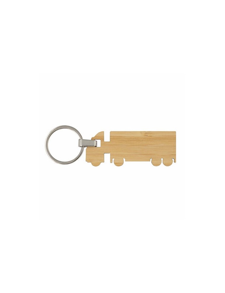 Porte-clés "camion" en bambou | Tuva