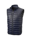Bodywarmer duvet léger homme, textile brodé | Scotia