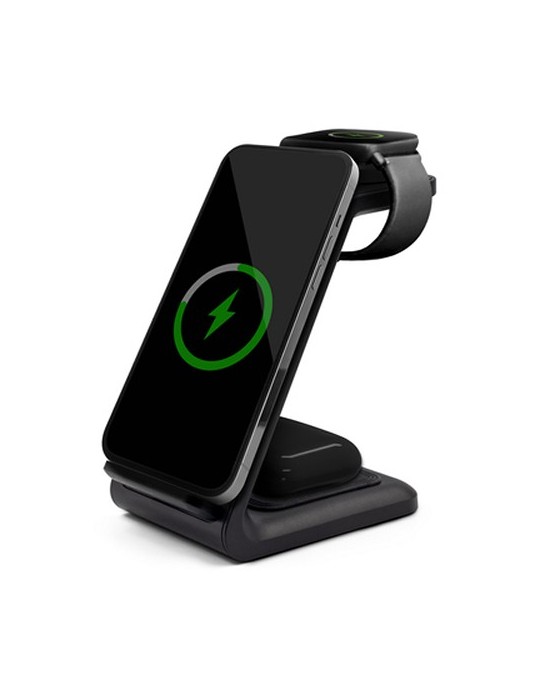 Chargeur sans fil 15W, 3 en 1, support de téléphone | Todd