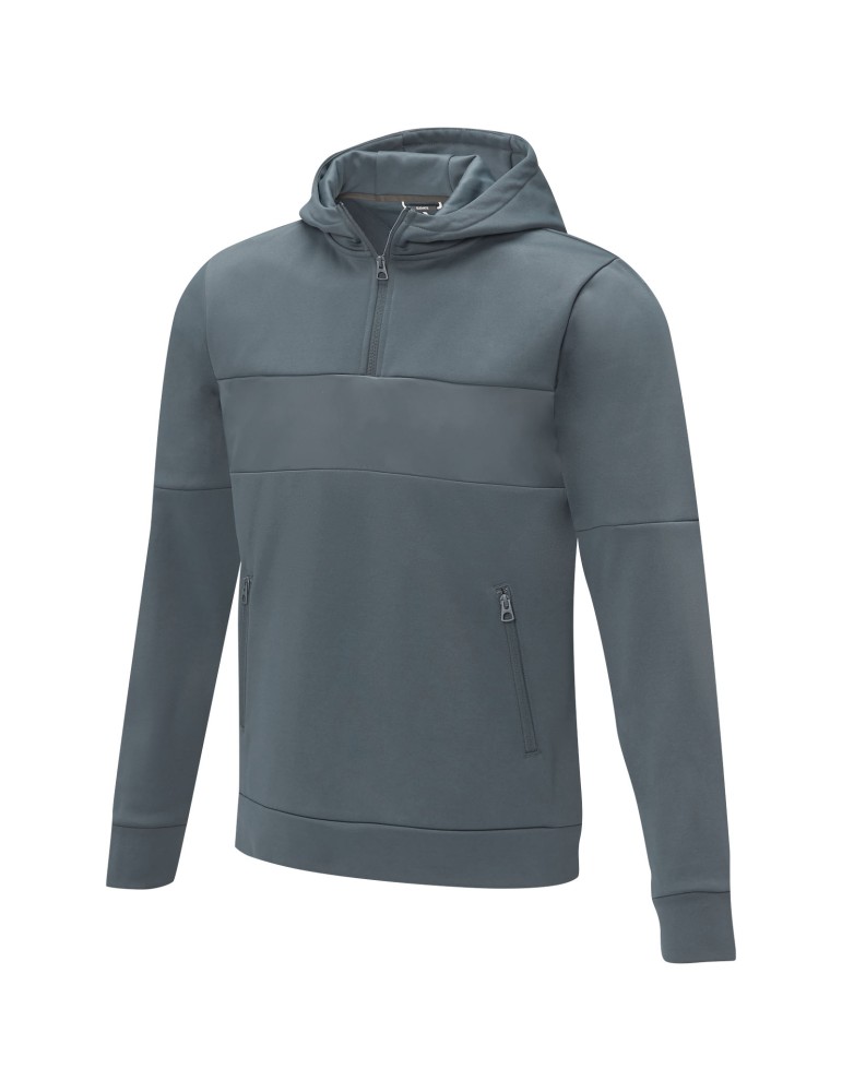 Sweat à capuche anorak à demi zip Sayan pour homme