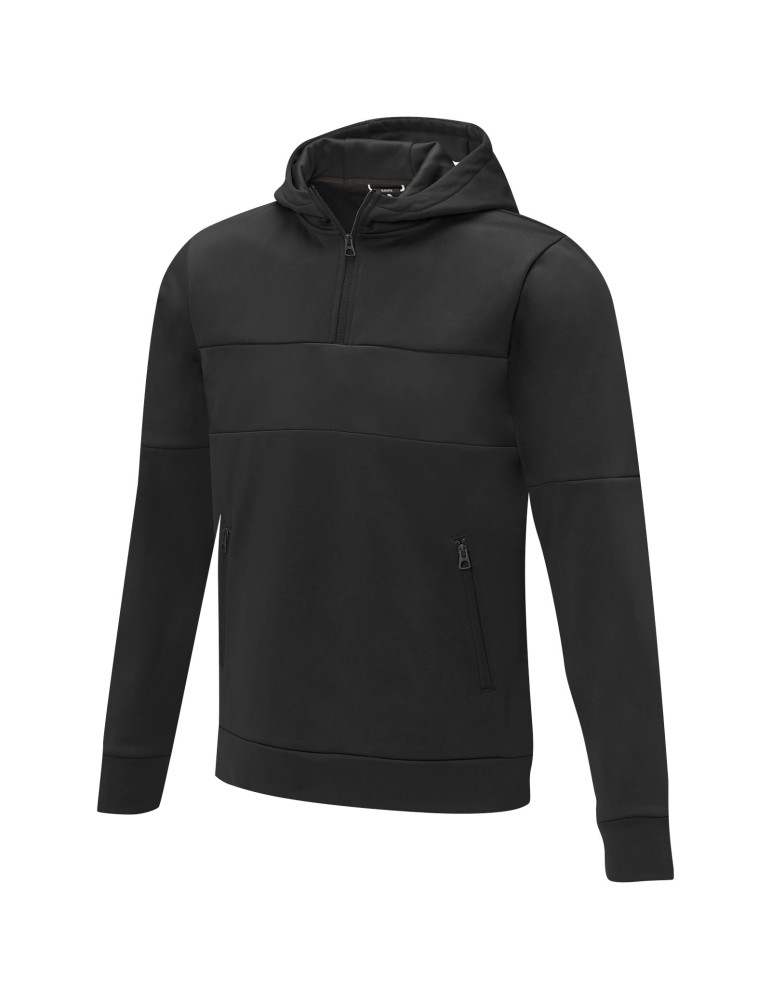 Sweat à capuche anorak à demi zip Sayan pour homme