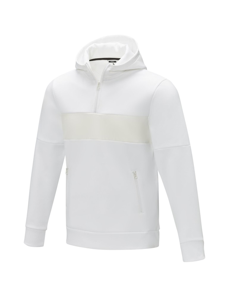Sweat à capuche anorak à demi zip Sayan pour homme
