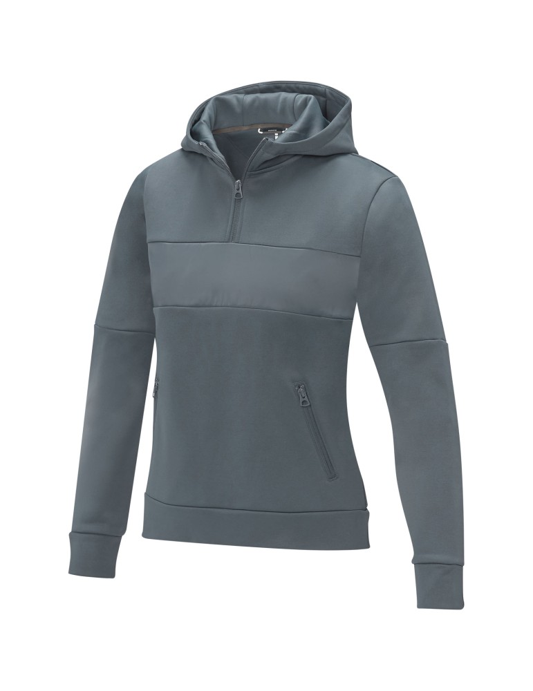 Sweat anorak femme à capuche, goodies textile | Sayan