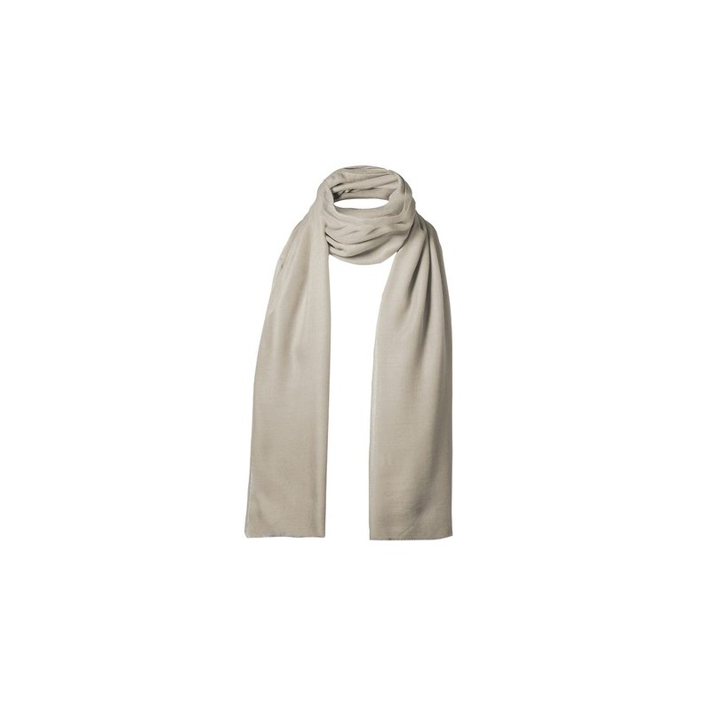 Foulard Personnalisé Mode Éco-responsable Ribban Matières : viscose Couleurs : beige personnalisable avec votre logo