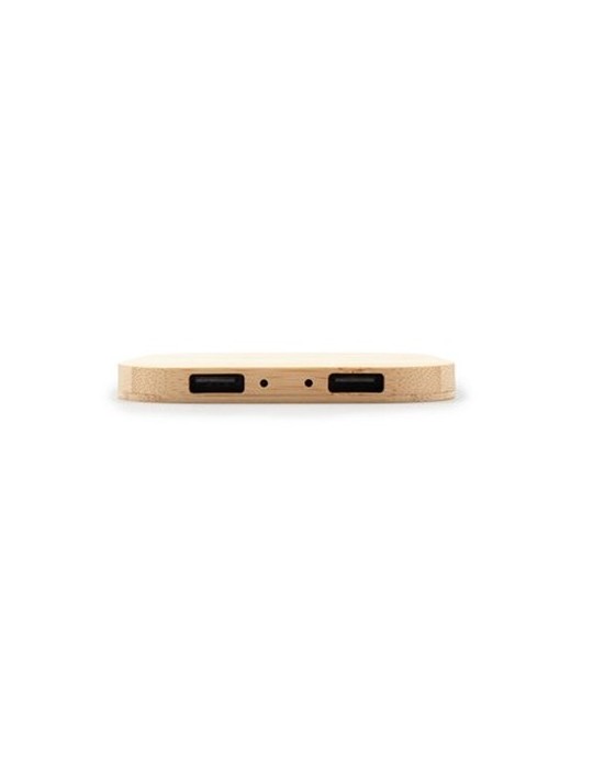 Chargeur sans fil en bambou 10W B'RIGHT | Jazzlyn