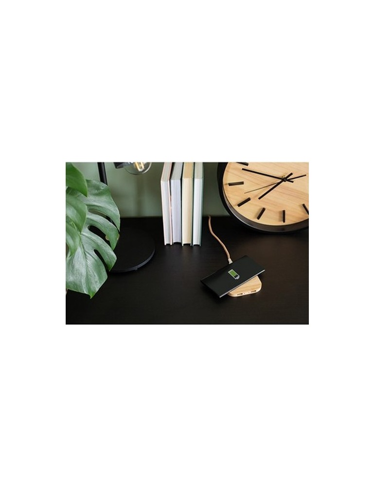Chargeur sans fil en bambou 10W B'RIGHT | Jazzlyn