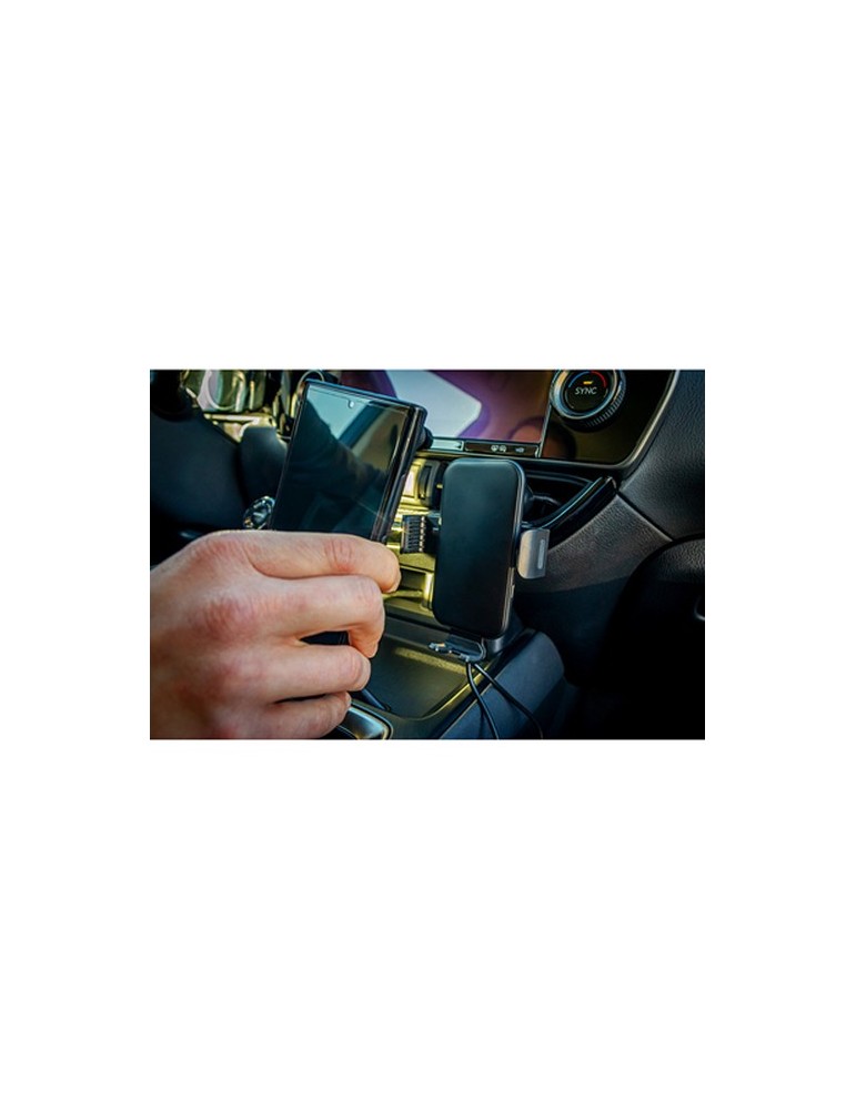Support de téléphone portable pour voiture, chargeur sans fil 15W | Skyler