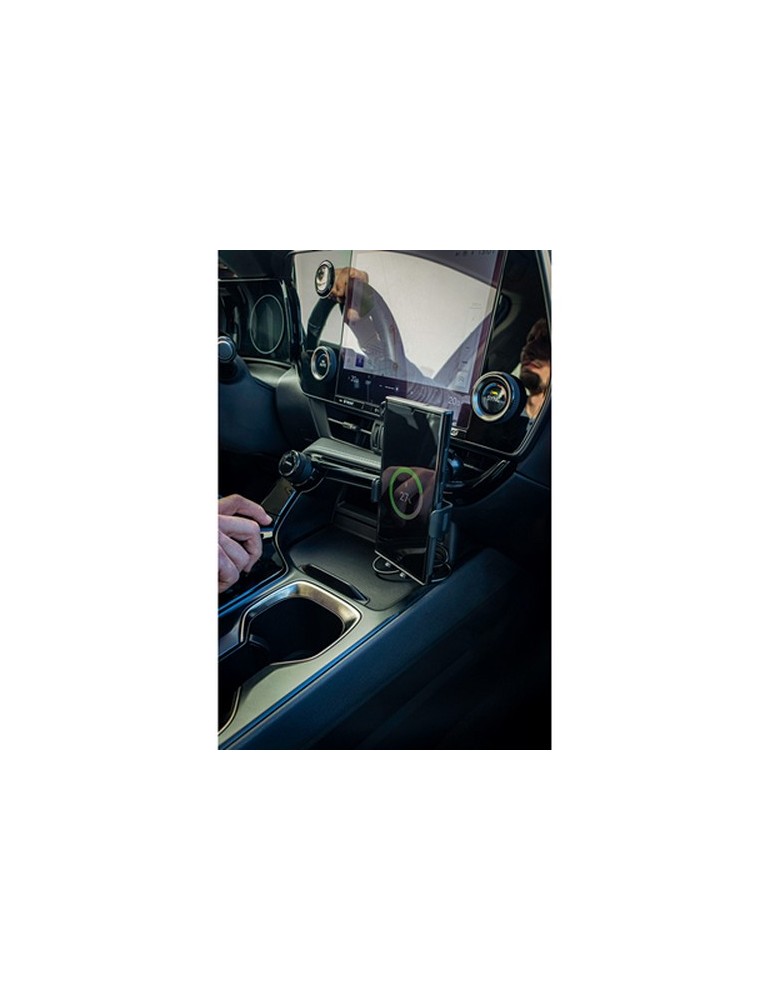 Support de téléphone portable pour voiture, chargeur sans fil 15W | Skyler