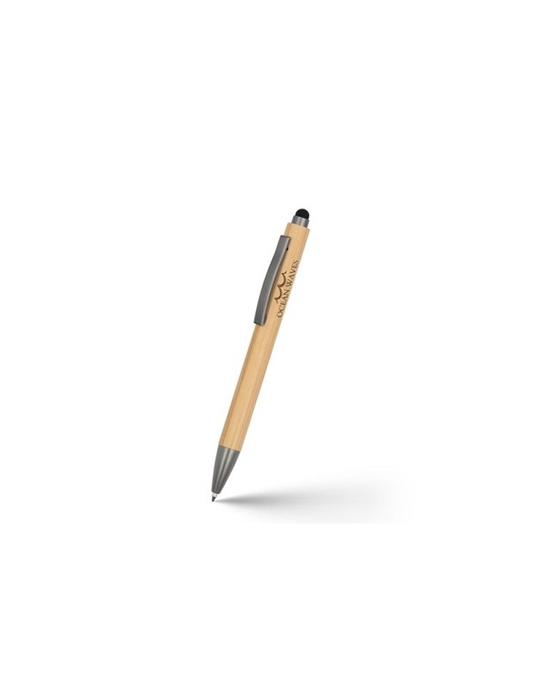 Stylo bille en bambou, stylo tactile | Keandre