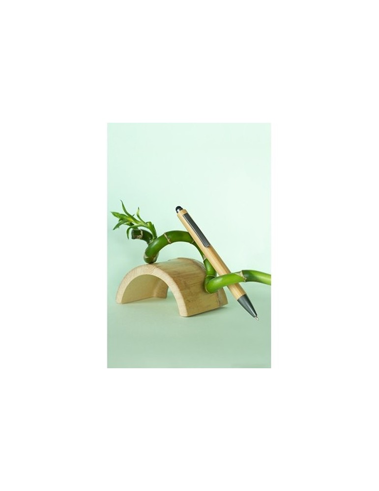Stylo bille en bambou, stylo tactile | Keandre