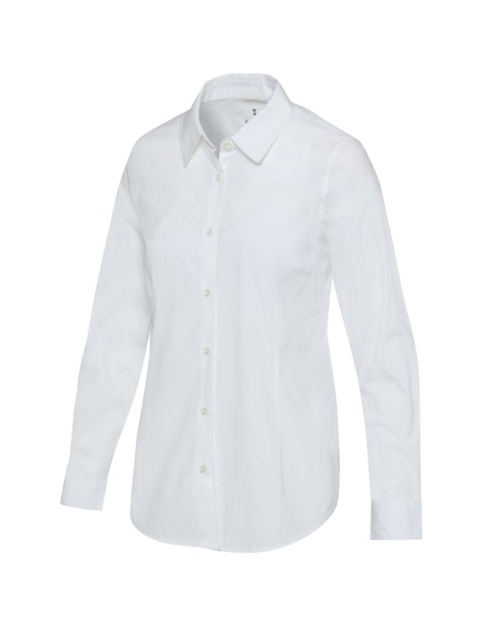 Chemise en popeline femme de 133 g/m² Carnelian