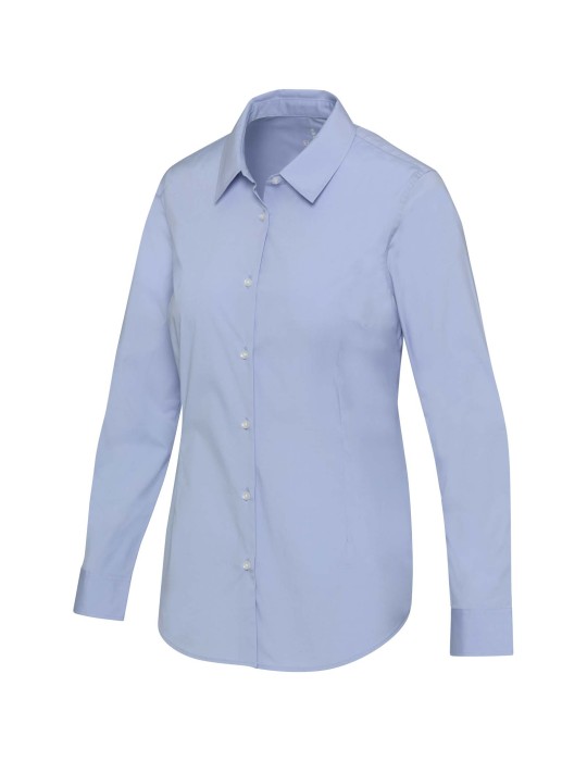 Chemise en popeline femme de 133 g/m² Carnelian