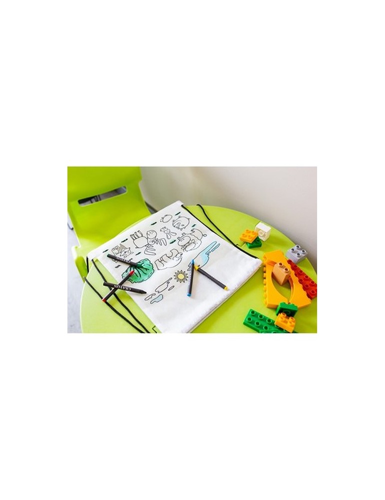 Sac à cordon pour coloriage, crayons | Brody
