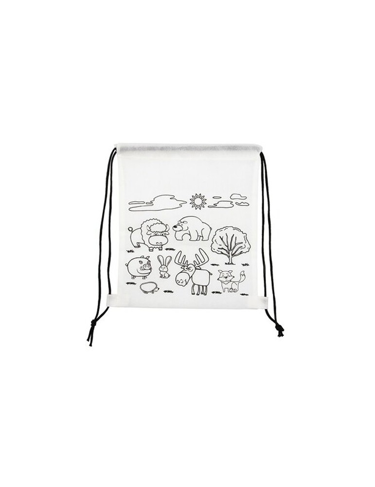 Sac à cordon pour coloriage, crayons | Brody