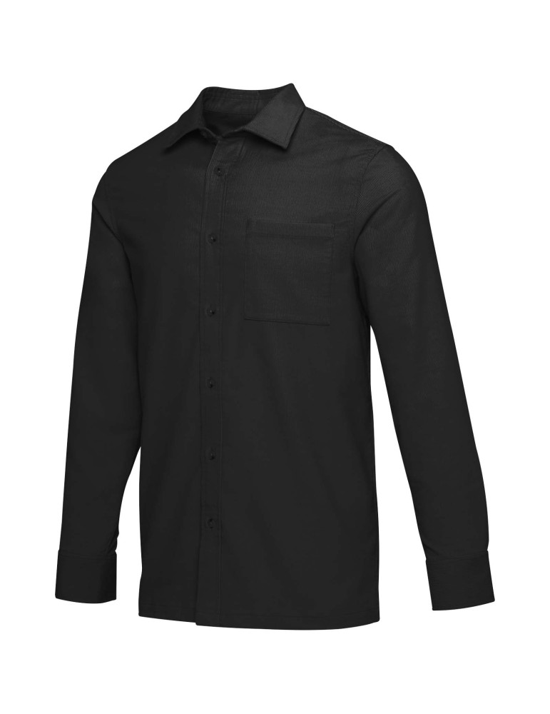 Chemise unisexe en velours côtelé de 252 g/m² Alum