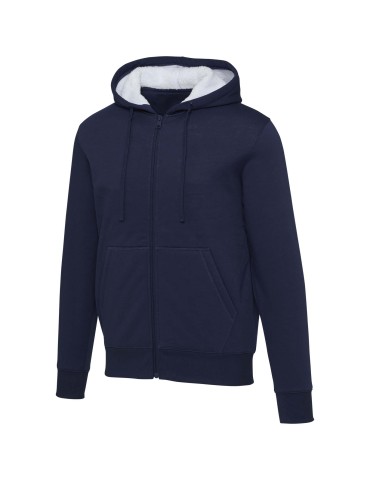 Sweat à capuche sherpa de 320 g/m² Natron intégralement zippé