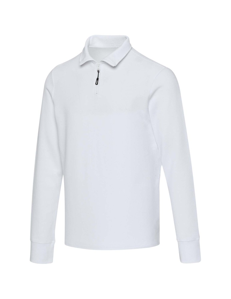 Polo unisexe de 245 g/m² Apollo à manches longues et demi fermeture…