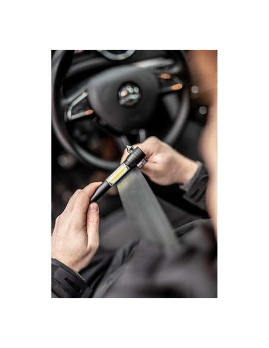 1 torche de secours LED COB, coupe-ceinture, marteau de sécurité | Flint