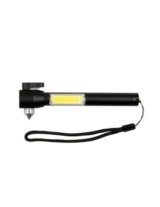 1 torche de secours LED COB, coupe-ceinture, marteau de sécurité | Flint