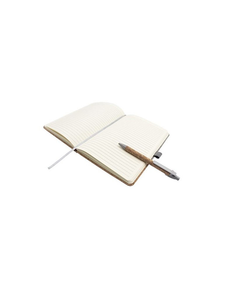 Carnet A5 en liège avec Stylo bille | Layla