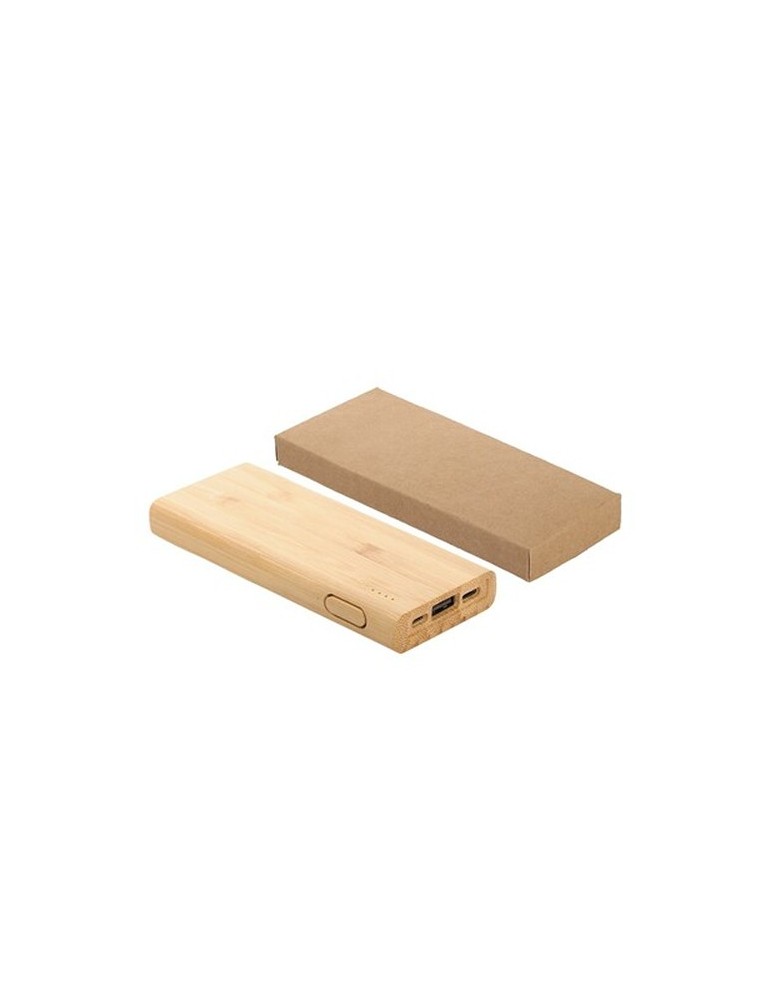 B'RIGHT Power Bank en bambou 5000 mAh | Posey