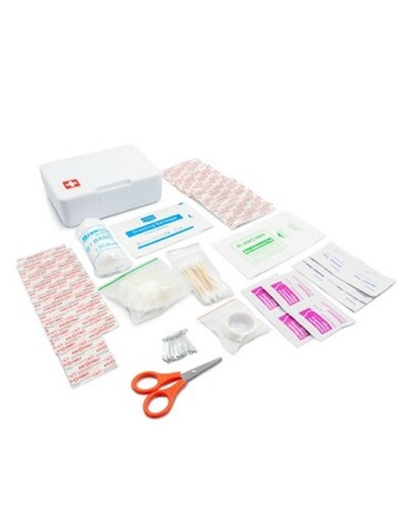 Trousse de premiers secours en coffret plastique, 64 pièces | Ramona
