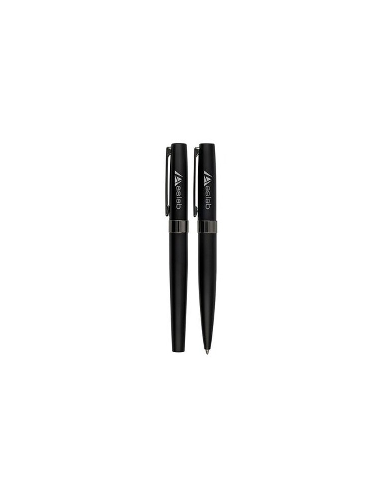 Set d'écriture Mauro Conti, stylo bille et stylo roller | Wirr