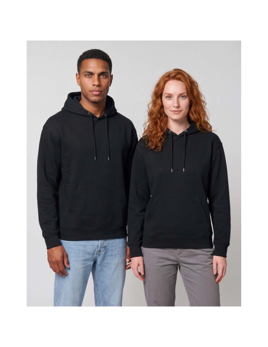 Sweat à capuche oversize unisexe en coton bio certifié OCS Boris de…