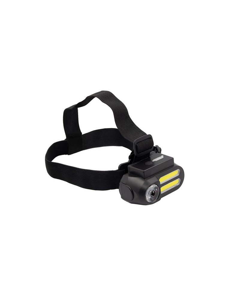 Lampe frontale avec lumière LED et COB | Chad