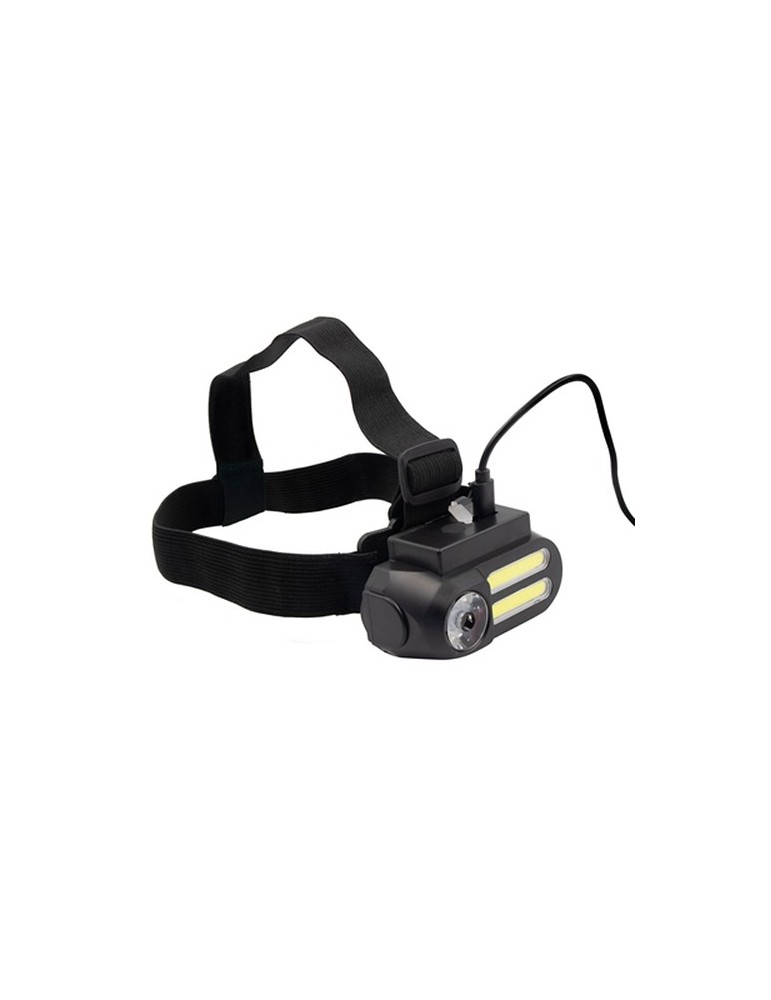 Lampe frontale avec lumière LED et COB | Chad