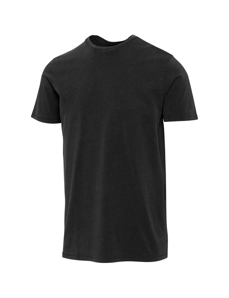 T-shirt homme délavé à manches courtes Nanaimo de 160 g/m2