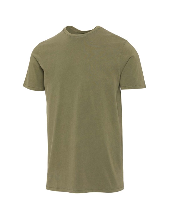 T-shirt homme délavé à manches courtes Nanaimo de 160 g/m2