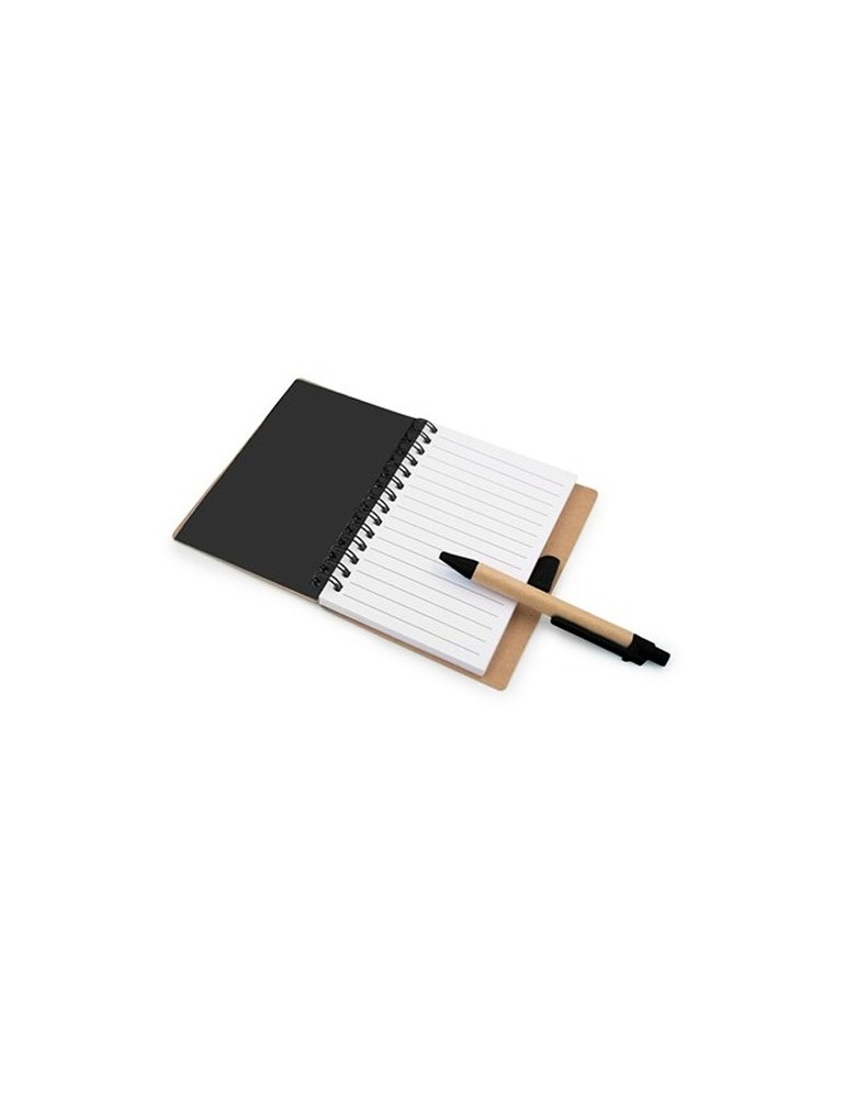 Carnet env. B7 "visage souriant" avec stylo bille | Dylan