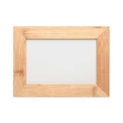 Cadre photo personnalisé en bambou  GAZO Matières : bambou Couleurs : bois impression haute définition