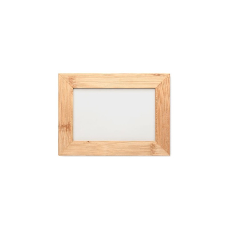 Cadre photo personnalisé en bambou  GAZO Matières : bambou Couleurs : bois impression haute définition