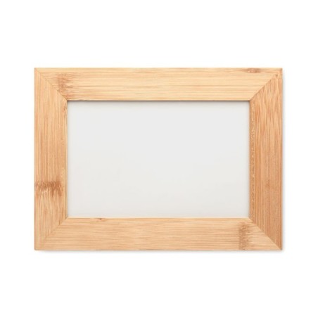 Cadre photo personnalisé en bambou  GAZO Matières : bambou Couleurs : bois impression haute définition