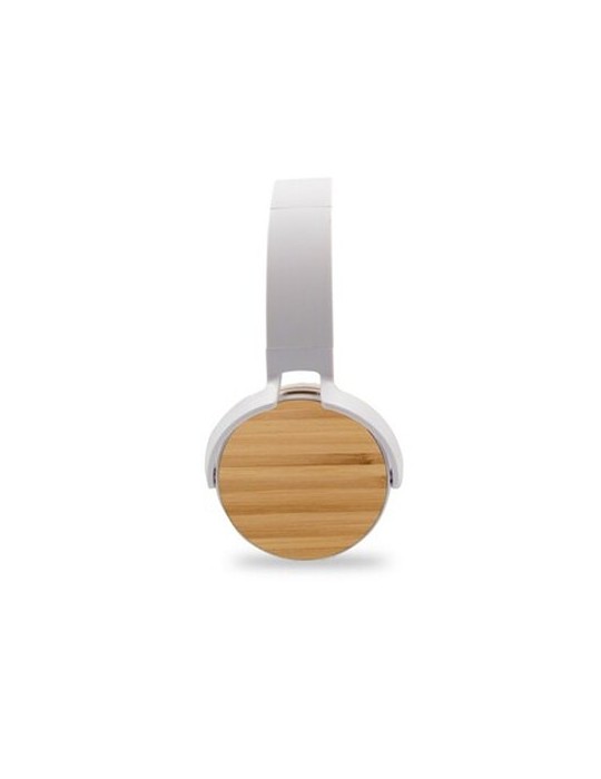 Casque sans fil pliable, détails en bambou | Hollie
