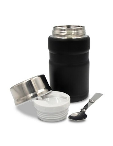 Boîte alimentaire isotherme Air Gifts 650 ml avec cuillère pliable | Jonathan