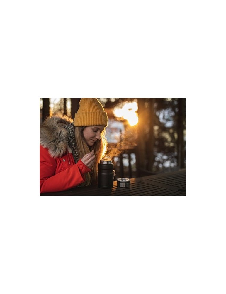 Boîte alimentaire isotherme Air Gifts 650 ml avec cuillère pliable | Jonathan