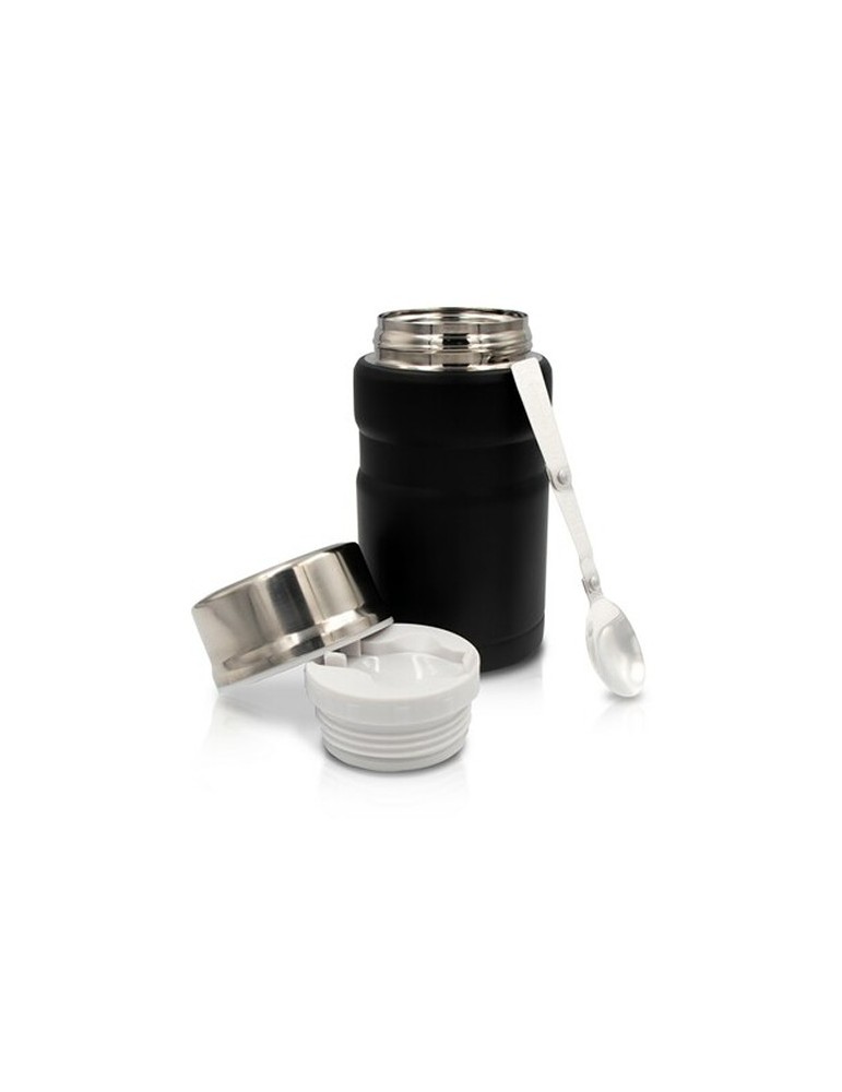 Boîte alimentaire isotherme Air Gifts 650 ml avec cuillère pliable | Jonathan