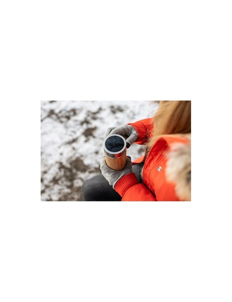 Thermos en bambou 500 ml avec infuseur et affichage numérique de la température | Georgia