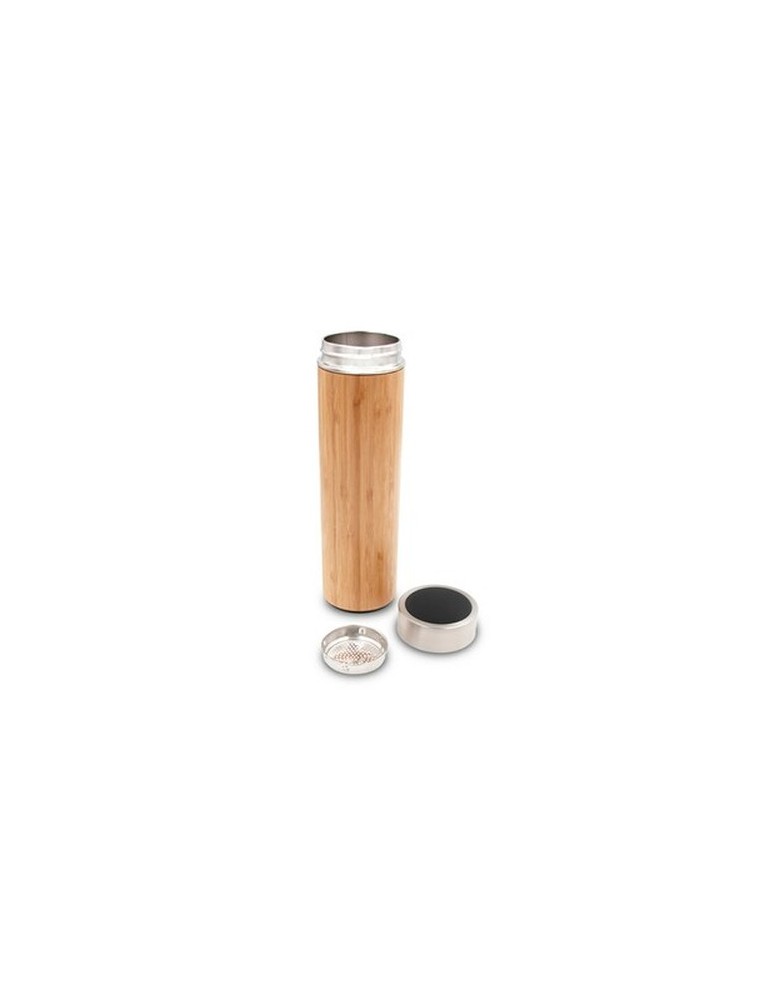 Thermos en bambou 500 ml avec infuseur et affichage numérique de la température | Georgia