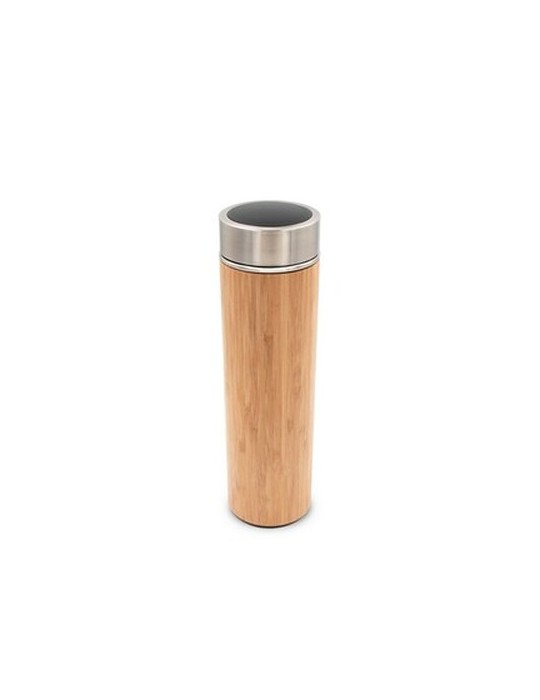 Thermos en bambou 500 ml avec infuseur et affichage numérique de la température | Georgia