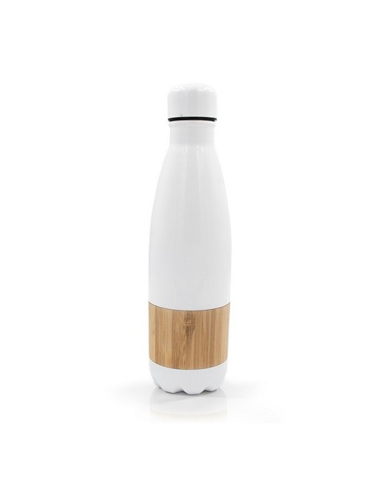 Bouteille isotherme 500 ml avec élément en bambou | Blake