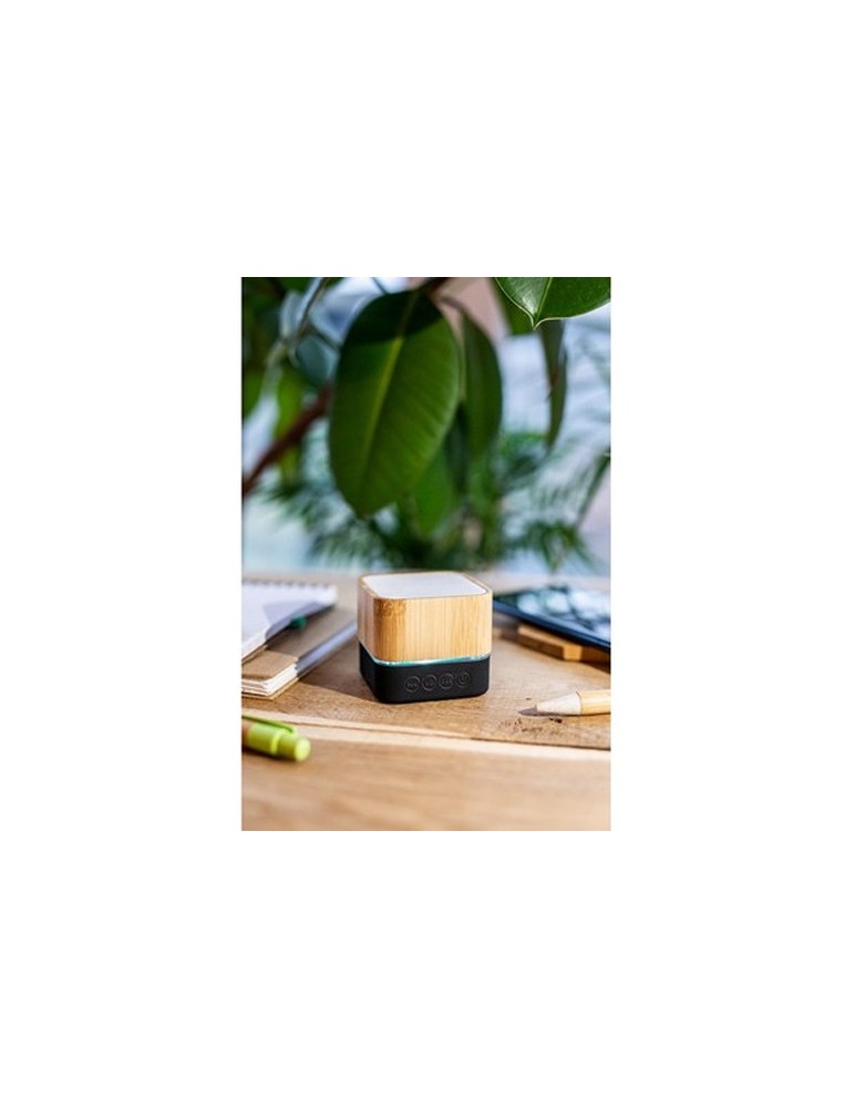 Enceinte sans fil en bambou 3W | Sheppard