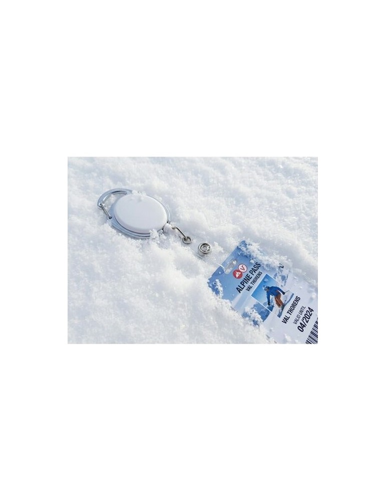 Porte-badge avec cordon rétractable 75 cm | Norellix