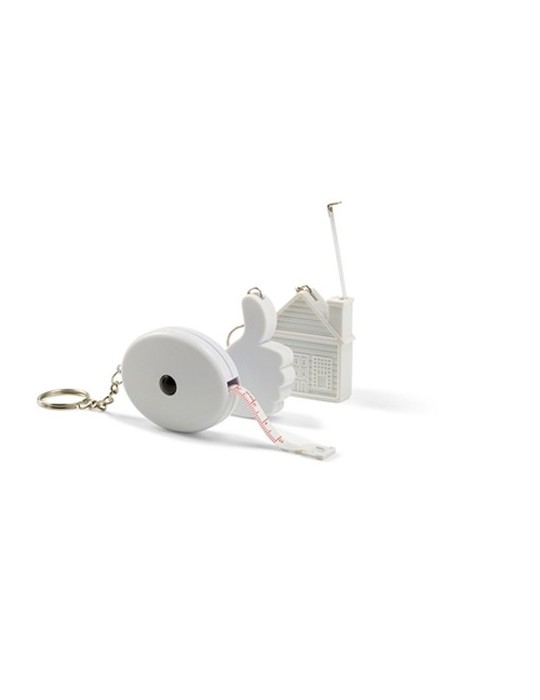 Porte-clés "like it", mètre-ruban 1m