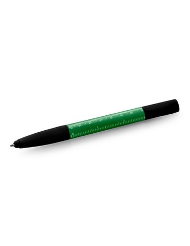 Outil multifonction, Stylo bille, nettoyeur d'écran, règle, support de téléphone, stylet, tournevis | Tonu 2