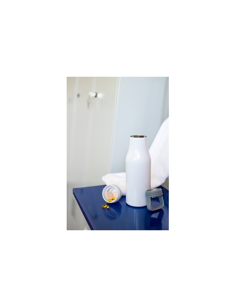 Bouteille isotherme 500 ml Air Gifts, tasse avec récipient | Jessica